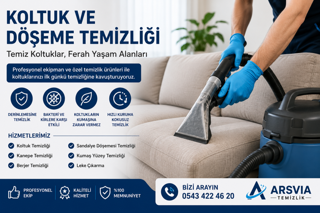 Koltuk ve Döşeme Temizliği koltuk döşeme temizliği